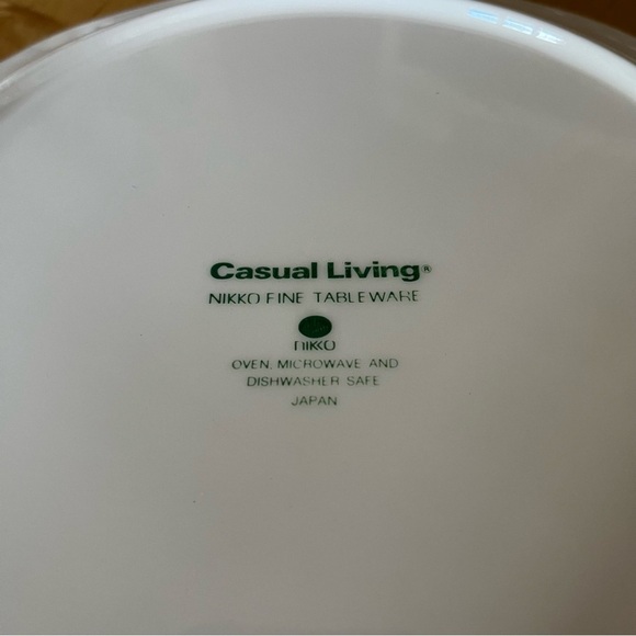 Nikko Greenwood Ivy Casual Living, Serving Tray 10" New in Box, 932-146 - Picture 4 of 6